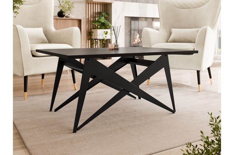 Seyloren Soffbord 90 cm - Svart - Möbler - Vardagsrum - Soffbord & vardagsrumsbord - Soffbord