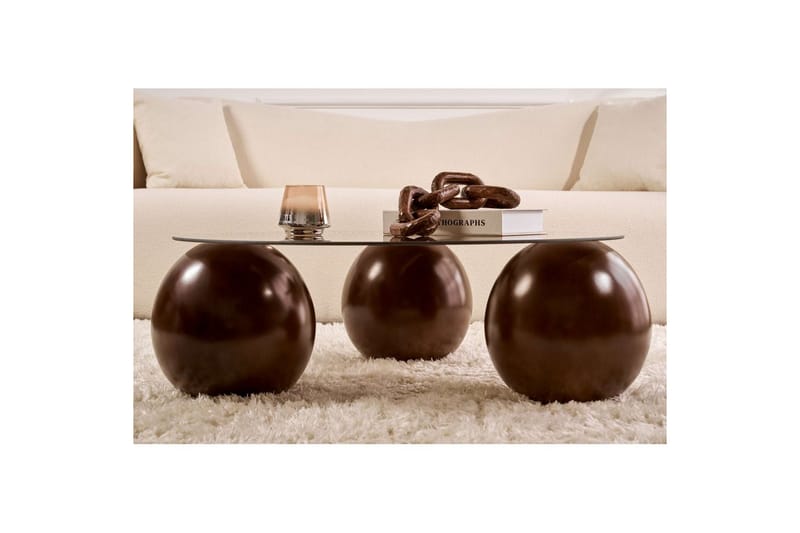 Sibas Soffbord 85 cm - Brun - M öbler - Vardagsrum - Soffbord & vardagsrumsbord - Soffbord