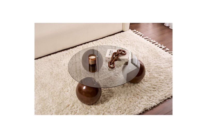 Sibas Soffbord 85 cm - Brun - Möbler - Vardagsrum - Soffbord & vardagsrumsbord - Soffbord