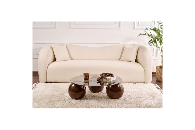 Sibas Soffbord 85 cm - Brun - Möbler - Vardagsrum - Soffbord & vardagsrumsbord - Soffbord