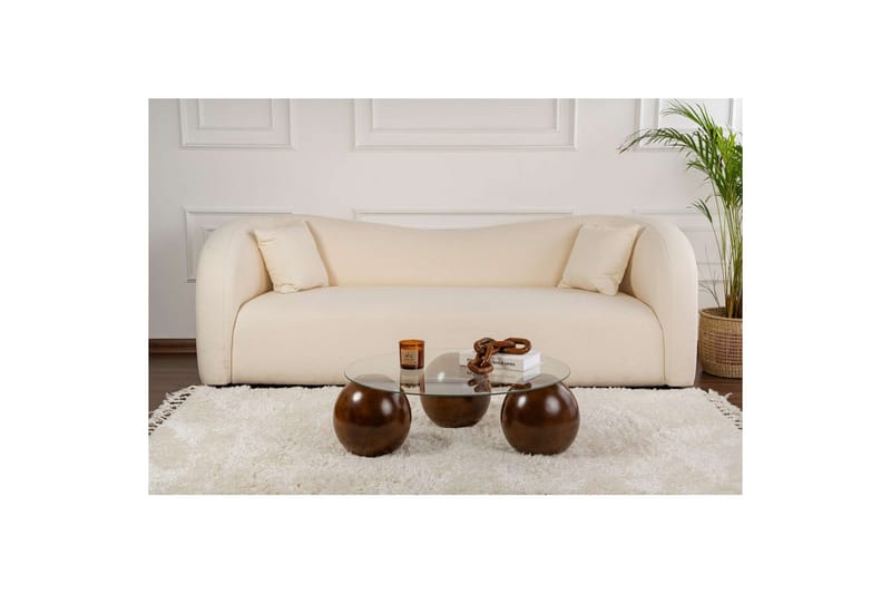 Sibas Soffbord 85 cm - Brun - Möbler - Vardagsrum - Soffbord & vardagsrumsbord - Soffbord