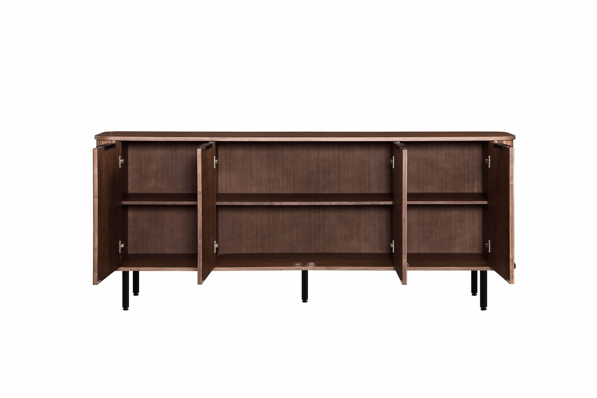 Kopparbo Sideboard Valnöt - Mörkbrunt valnötsträ - Förvaring - Förvaringsmöbler - Skänkar & sideboards
