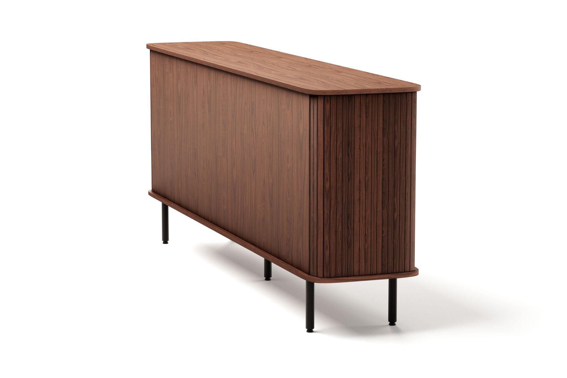 Kopparbo Sideboard Valnöt - Mörkbrunt valnötsträ - Förvaring - Förvaringsmöbler - Skänkar & sideboards