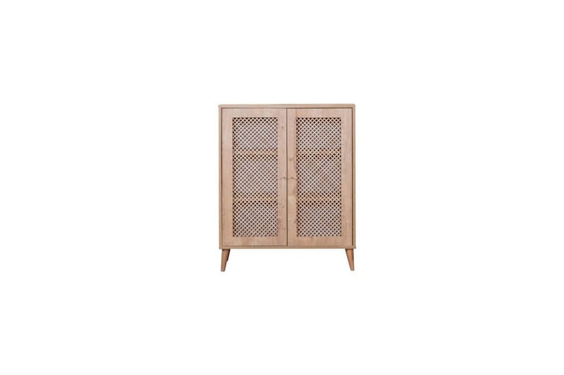 Sideboard Velin Vit / Ek - Vit / Ek - Möbler - Vardagsrum - Soffbord & vardagsrumsbord - Avlastningsbord & konsolbord