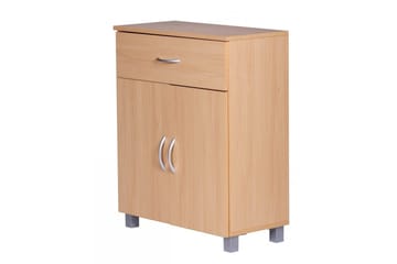Sideboard Wohnling Folierad spånskiva 60 x 75 cm 2 dörrar 1 låda modern stil - Förvaring - Förvaringsmöbler - Skänkar & sideboards