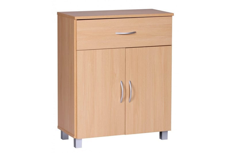 Sideboard Wohnling Folierad spånskiva 60 x 75 cm 2 dörrar 1 låda modern stil