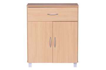 Sideboard Wohnling Folierad spånskiva 60 x 75 cm 2 dörrar 1 låda modern stil - Förvaring - Förvaringsmöbler - Skänkar & sideboards