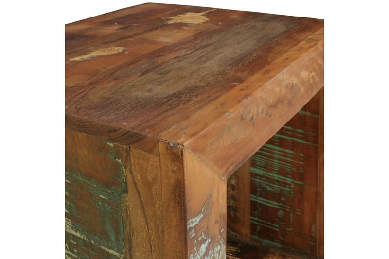 Sido bord Wohnling Massivt återvunnet trä Kolkutta kube Industriell - Möbler - Vardagsrum - Soffbord & vardagsrumsbord - Brickbord