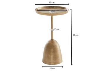 Sido bord Wohnling Metall Rund 33 cm Design Bas Modern - Möbler - Vardagsrum - Soffbord & vardagsrumsbord - Brickbord