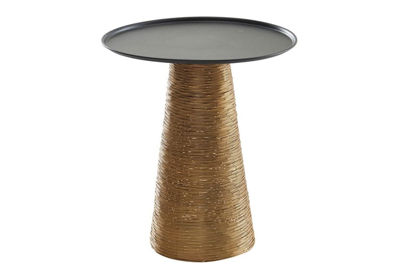 Sido bord Wohnling Metall Rund 40 cm Brickoptik Bordsskiva Modern - Möbler - Vardagsrum - Soffbord & vardagsrumsbord - Brickbord