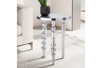 Sido bord Wohnling Metall Rund 44 cm med 3 Olika Ben Modern - Möbler - Vardagsrum - Soffbord & vardagsrumsbord - Brickbord