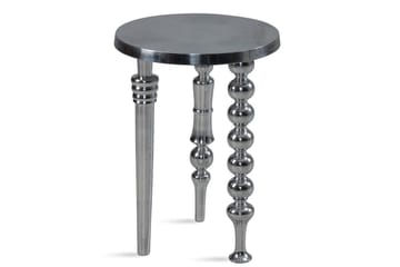 Sido bord Wohnling Metall Rund 44 cm med 3 Olika Ben Modern - Möbler - Vardagsrum - Soffbord & vardagsrumsbord - Brickbord