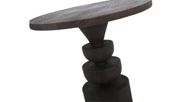 Sidobord Almare Antikbrun Ø47 cm - Antikbrun - Möbler - Vardagsrum - Soffbord & vardagsrumsbord - Brickbord