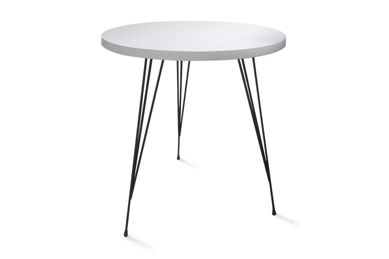 ALSBO Sidobord 40 cm Vit - Möbler - Vardagsrum - Soffbord & vardagsrumsbord - Sidobord & lampbord