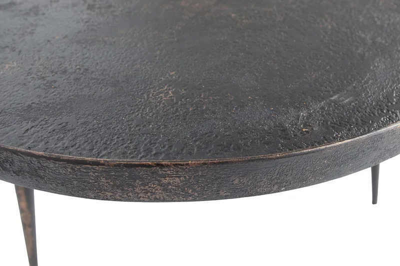 Arnould Sidobord 58 cm Runt - Guld - Möbler - Vardagsrum - Soffbord & vardagsrumsbord - Sidobord & lampbord