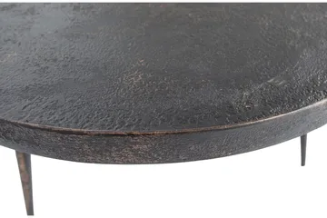 Arnould Sidobord 76 cm Runt - Guld - Möbler - Vardagsrum - Soffbord & vardagsrumsbord - Sidobord & lampbord