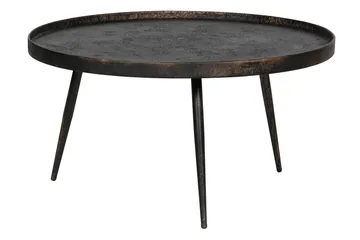 Arnould Sidobord 76 cm Runt - Guld - Möbler - Vardagsrum - Soffbord & vardagsrumsbord - Sidobord & lampbord