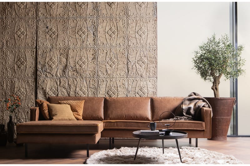 Arnould Sidobord 76 cm Runt - Guld - Möbler - Vardagsrum - Soffbord & vardagsrumsbord - Sidobord & lampbord