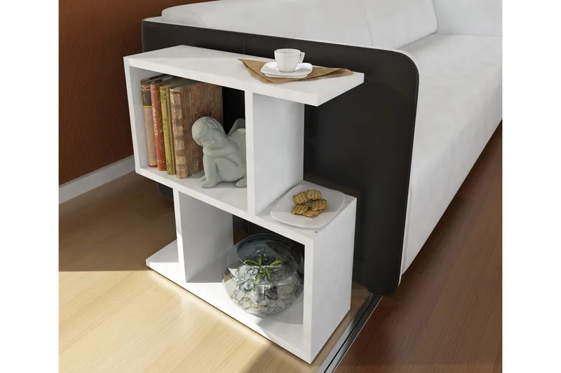 Asillane Sidobord/Förvaring Modern - Vit - Möbler - Vardagsrum - Soffbord & vardagsrumsbord - Sidobord & lampbord