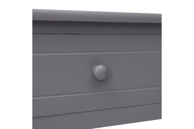 Avlastningsbord grå 90x30x77 cm trä - Grå - Brickbord - Bord - Sidobord & lampbord