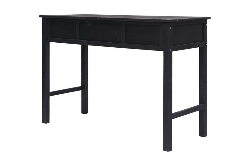 Avlastningsbord svart 110x45x76 cm trä - Svart - Möbler - Vardagsrum - Soffbord & vardagsrumsbord - Sidobord & lampbord