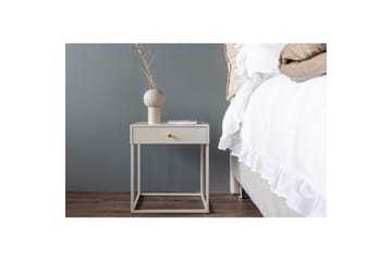 Sidobord Bakal - Beige - Möbler - Vardagsrum - Soffbord & vardagsrumsbord - Sidobord & lampbord
