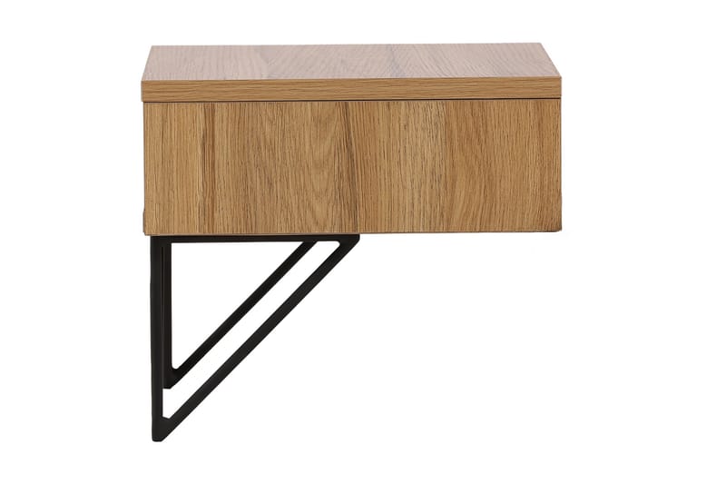 BARCI Sidobord 41 cm Ek - Möbler - Vardagsrum - Soffbord & vardagsrumsbord - Sidobord & lampbord