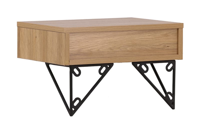 BARCI Sidobord 41 cm Ek - Möbler - Vardagsrum - Soffbord & vardagsrumsbord - Sidobord & lampbord