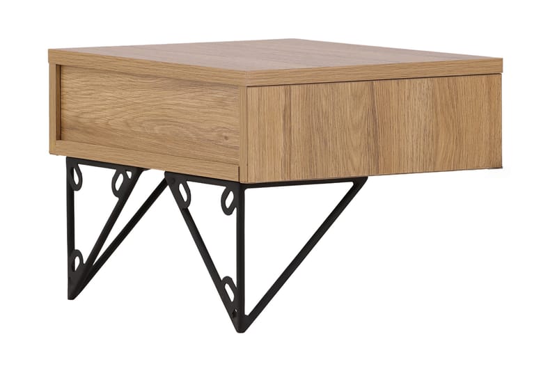 BARCI Sidobord 41 cm Ek - Möbler - Vardagsrum - Soffbord & vardagsrumsbord - Sidobord & lampbord