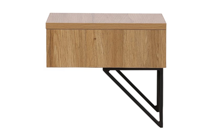 BARCI Sidobord 41 cm Ek - Möbler - Vardagsrum - Soffbord & vardagsrumsbord - Sidobord & lampbord