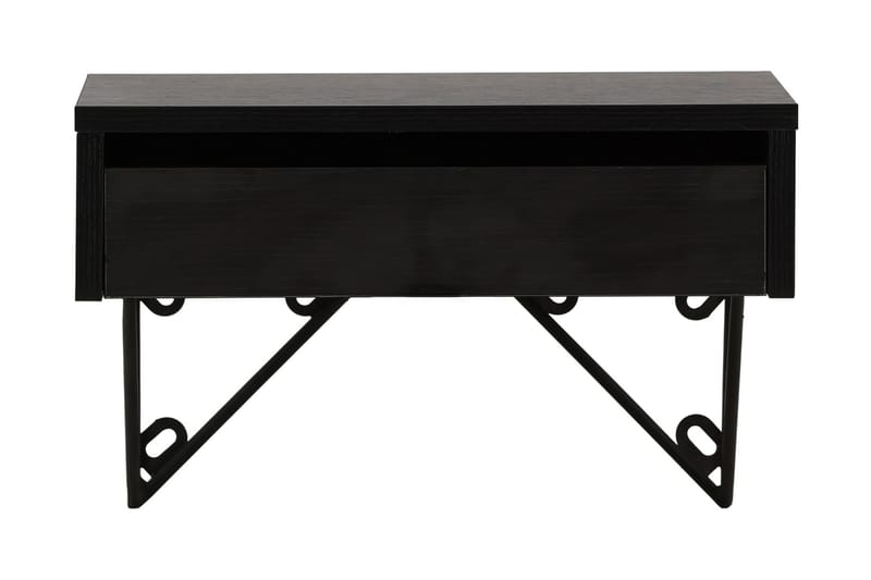 BARCI Sidobord 41 cm Svart - Möbler - Vardagsrum - Soffbord & vardagsrumsbord - Sidobord & lampbord