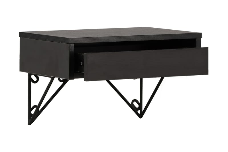 BARCI Sidobord 41 cm Svart - Möbler - Vardagsrum - Soffbord & vardagsrumsbord - Sidobord & lampbord