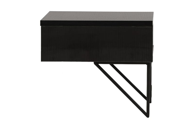 BARCI Sidobord 41 cm Svart - Möbler - Vardagsrum - Soffbord & vardagsrumsbord - Sidobord & lampbord