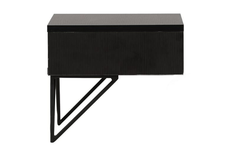 BARCI Sidobord 41 cm Svart - Möbler - Vardagsrum - Soffbord & vardagsrumsbord - Sidobord & lampbord