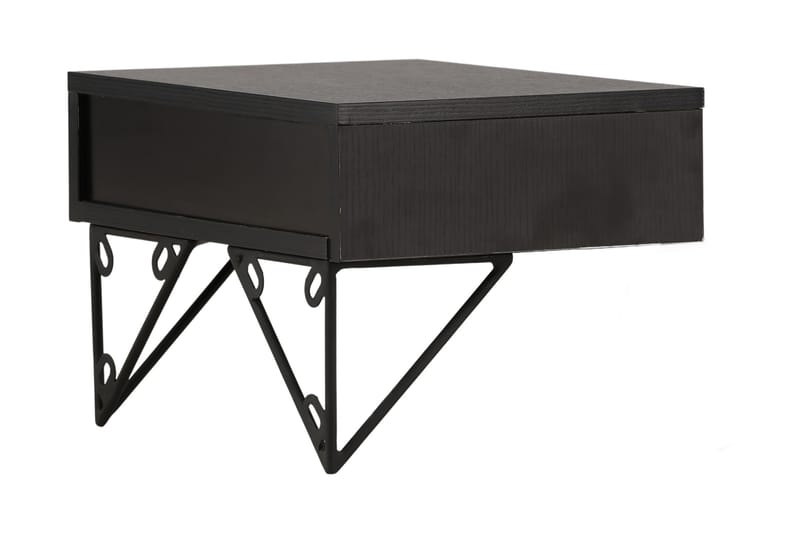 BARCI Sidobord 41 cm Svart - Möbler - Vardagsrum - Soffbord & vardagsrumsbord - Sidobord & lampbord