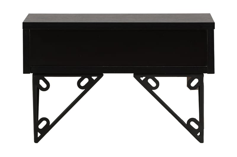 BARCI Sidobord 41 cm Svart - Möbler - Vardagsrum - Soffbord & vardagsrumsbord - Sidobord & lampbord