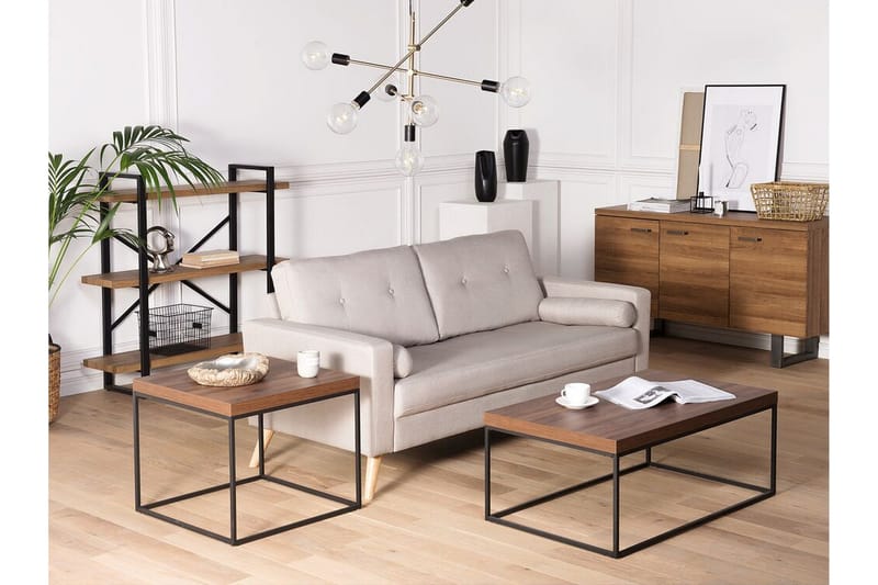 Barreras Sidobord - Trä/Natur - Möbler - Vardagsrum - Soffbord & vardagsrumsbord - Sidobord & lampbord