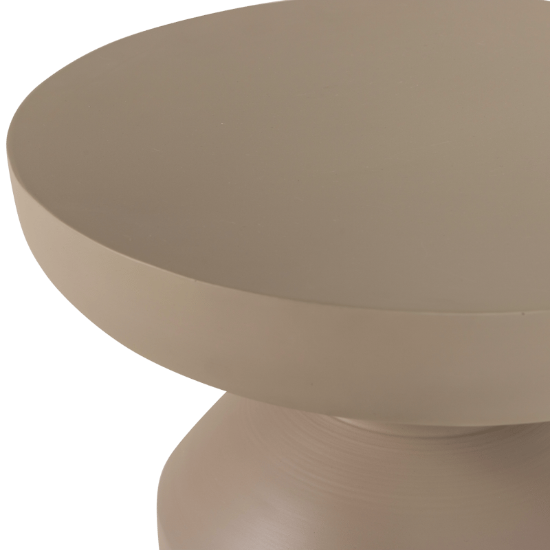 Sidobord Bova 45 cm Rund - Brun - Möbler - Vardagsrum - Soffbord & vardagsrumsbord - Brickbord