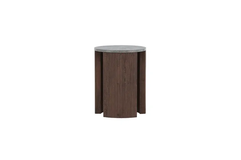 Sidobord Bristol - Brun - Möbler - Vardagsrum - Soffbord & vardagsrumsbord - Sidobord & lampbord