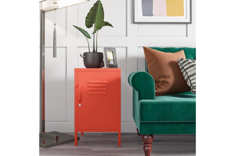 Cache Sidobord 38 cm Orange - Novogratz - Möbler - Vardagsrum - Soffbord & vardagsrumsbord - Sidobord & lampbord