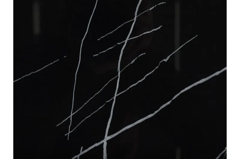 Charmlee Sidobord 50 cm - Svart/Guld - Möbler - Vardagsrum - Soffbord & vardagsrumsbord - Sidobord & lampbord