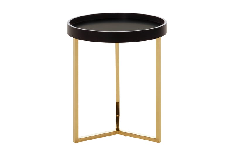CHUHRAN Sidobord 40 cm Guld - Bord - Sidobord & lampbord - Brickbord