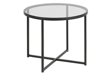 Cross Sidobord - Svart - Möbler - Vardagsrum - Soffbord & vardagsrumsbord - Sidobord & lampbord