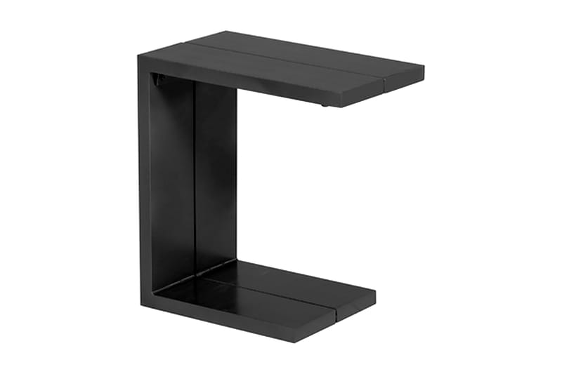 CUBE Sidobord 48 cm Svart - Bord - Sidobord & lampbord - Brickbord