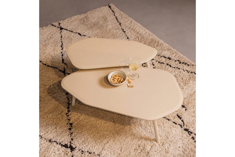 Sidobord Davina Set om 2 - Möbler - Vardagsrum - Soffbord & vardagsrumsbord - Satsbord