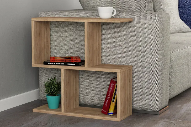 Decorta Sidobord - Ek - Möbler - Vardagsrum - Soffbord & vardagsrumsbord - Sidobord & lampbord