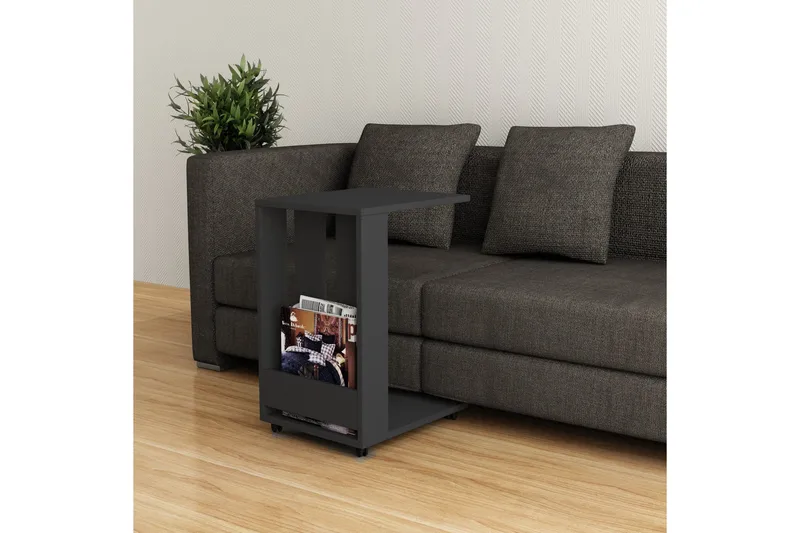 Decorta Sidobord - Mörkgrå - Möbler - Vardagsrum - Soffbord & vardagsrumsbord - Sidobord & lampbord