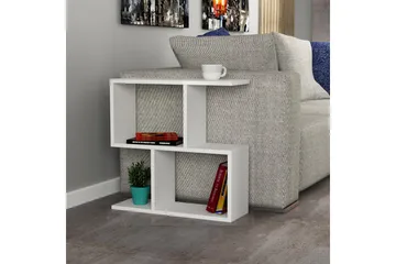 Decorta Sidobord - Vit - Möbler - Vardagsrum - Soffbord & vardagsrumsbord - Sidobord & lampbord