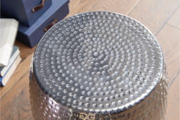 Delage Sidobord 30 cm - Silver - Möbler - Vardagsrum - Soffbord & vardagsrumsbord - Sidobord & lampbord