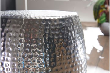 Delage Sidobord 30 cm - Silver - Möbler - Vardagsrum - Soffbord & vardagsrumsbord - Sidobord & lampbord